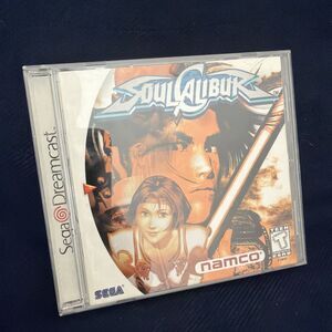 Soul Calibur SoulCalibur NAMCO Sega Dreamcast DC EX+NM condition COMPLETE!